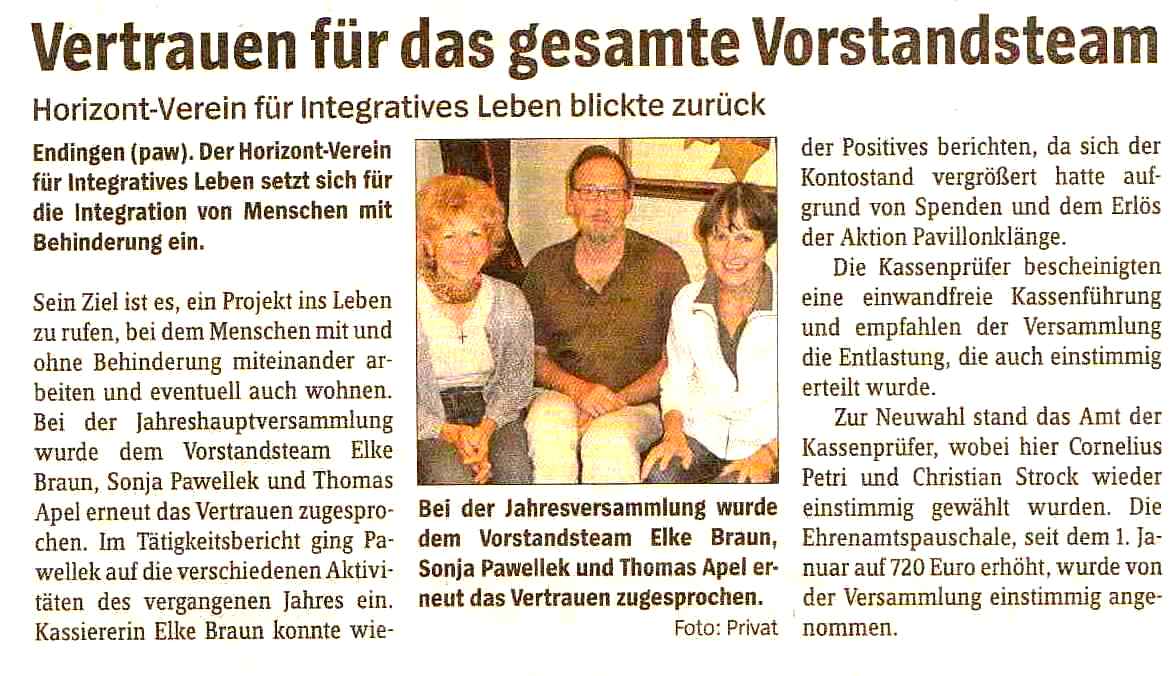 Neuer Vorstand